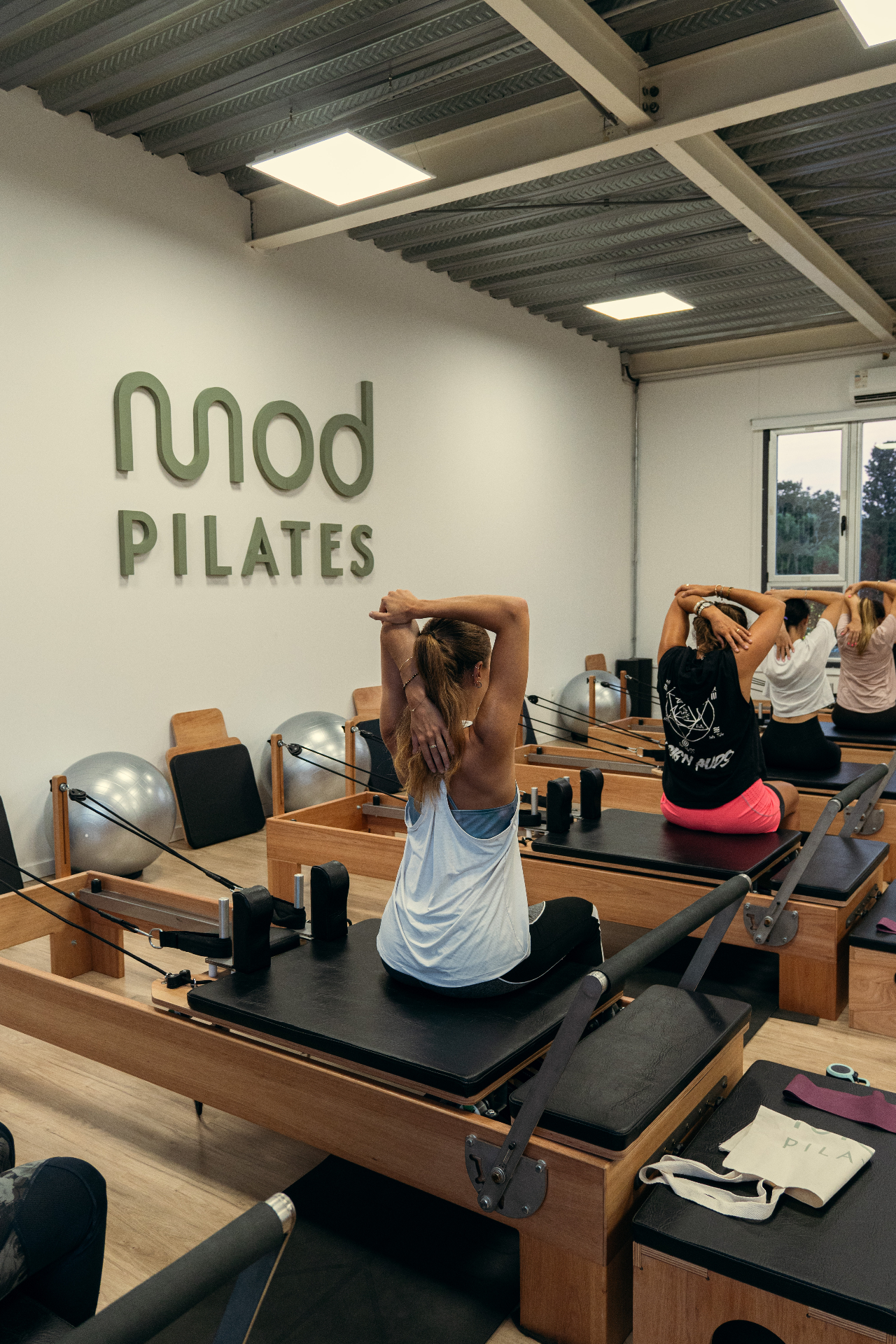 Detalle del entrenamiento de Pilates Reformer 1